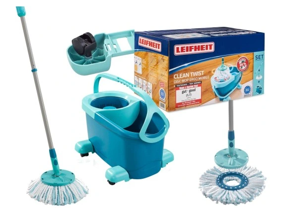 Купити - Набор для уборки Leifheit Clean Twist Disc Mop Ergo Mobile. Art. 52102.