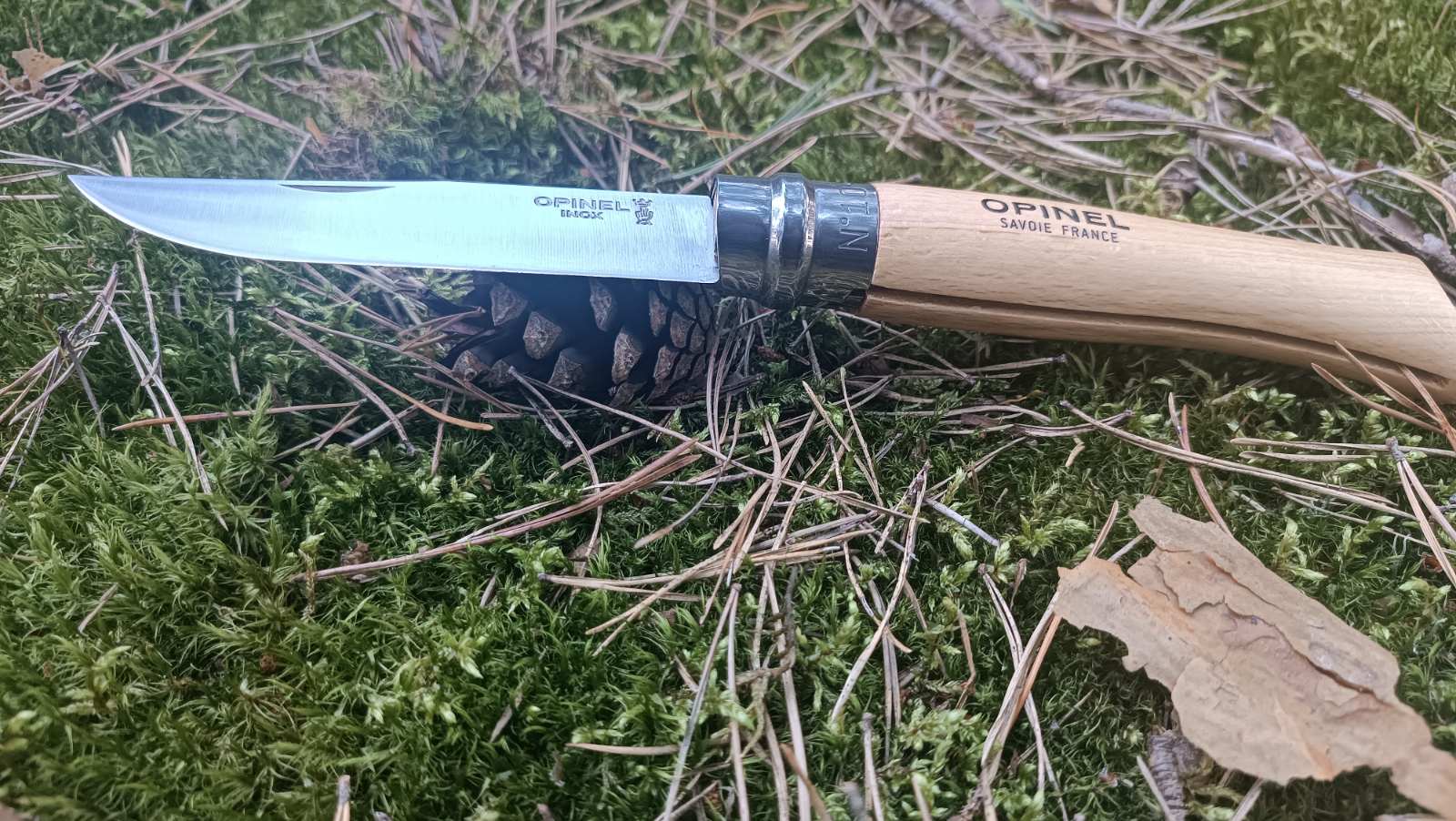 Складний ніж Opinel Inox Natural №10. Art. 123100. Оригінал. Франція.