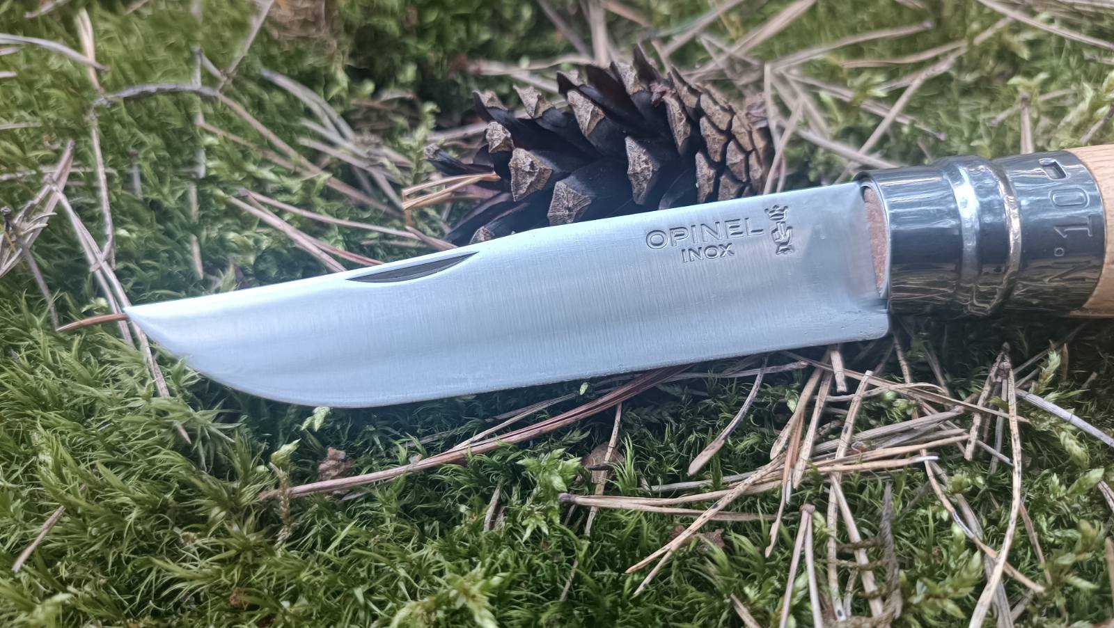 Складний ніж Opinel Inox Natural №10. Art. 123100. Оригінал. Франція.