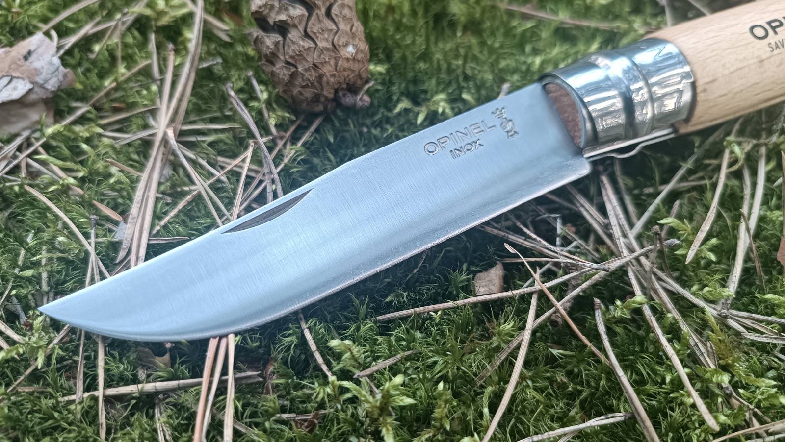 Складний ніж Opinel Inox Natural №10. Art. 123100. Оригінал. Франція.