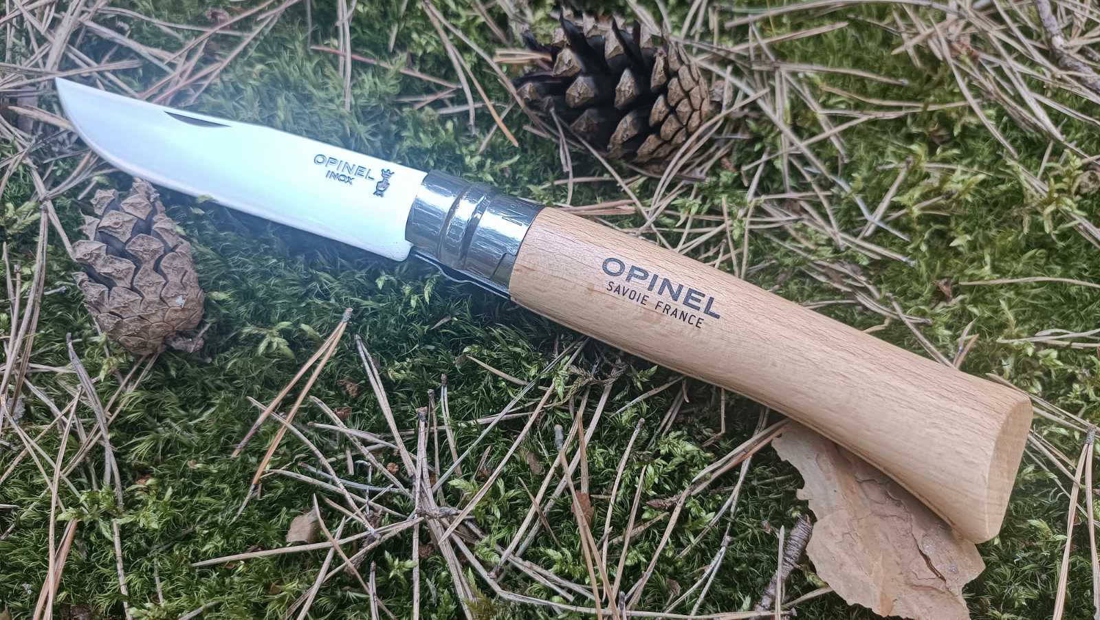 Складний ніж Opinel Inox Natural №10. Art. 123100. Оригінал. Франція.