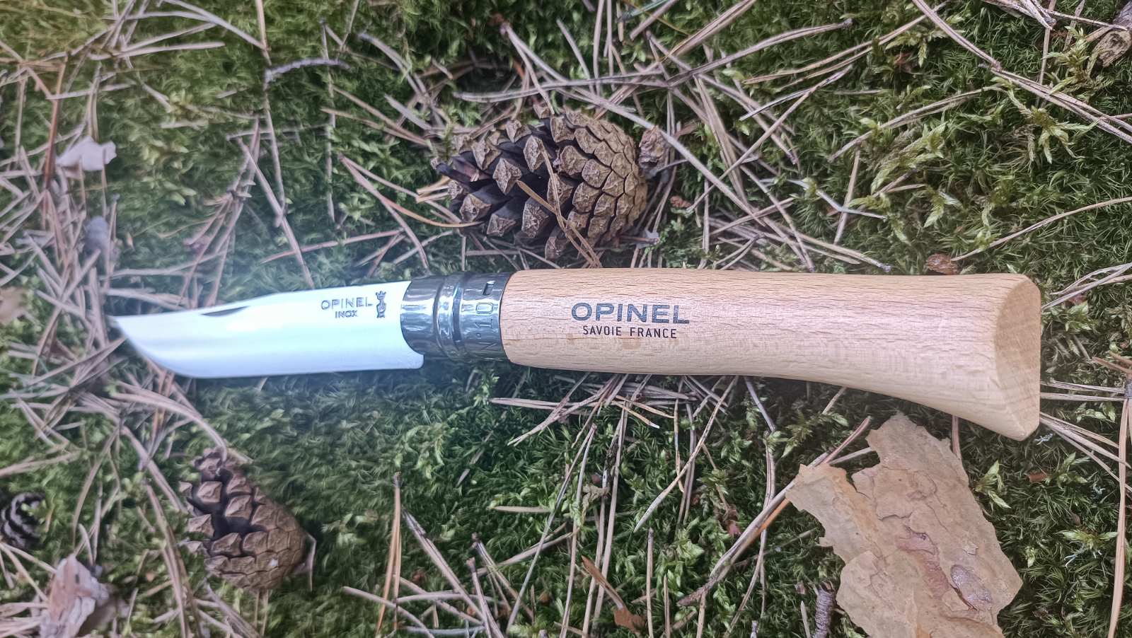 Складний ніж Opinel Inox Natural №10. Art. 123100. Оригінал. Франція.