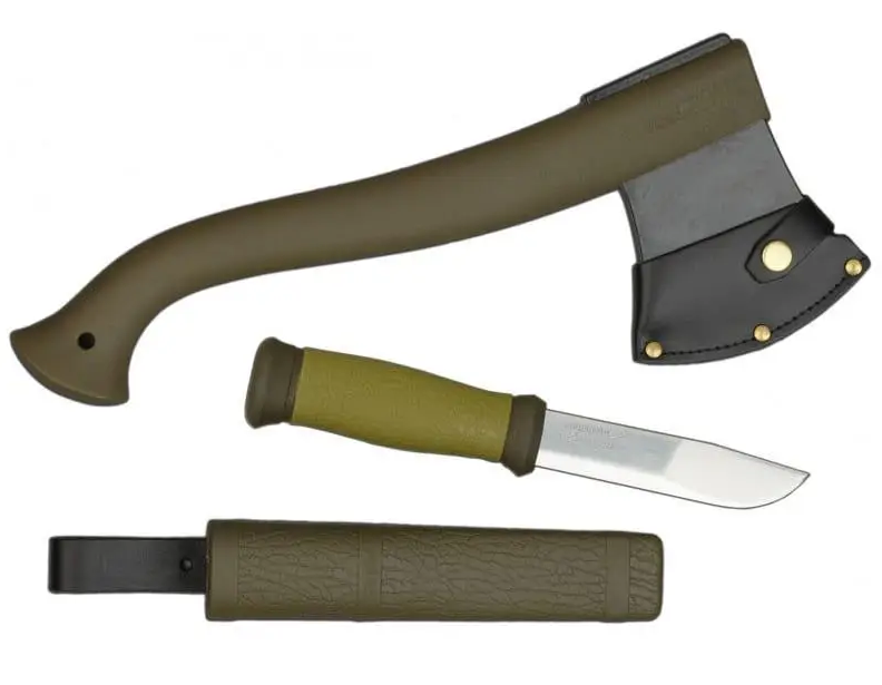 НАБОР (ЧЕМ + ТОКОР) MORAKNIV OUTDOOR KIT MG GREEN (1-2001)