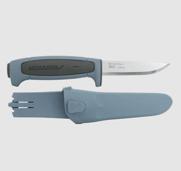 Нож из нержавеющей стали Morakniv Basic 546(S) LE 2022 Dusty Blue/Dark Grey (14048). Швеция.