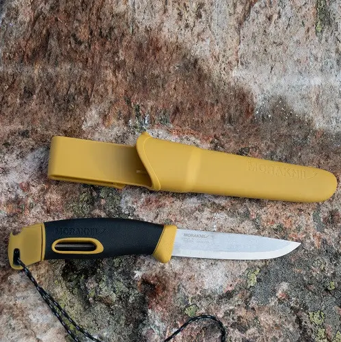 Нож Morakniv Companion Spark Yellow 13573. Швеция.