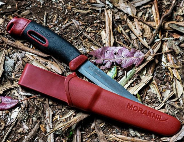 Купити - Нож Morakniv Companion Spark(S) Red (13571) с кресалом.