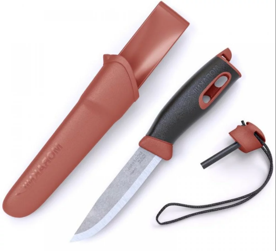 Ніж Morakniv Companion Spark(S) Red (13571) з кресалом.