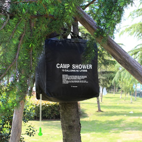 Душ кемпінговий туристичний Camp Shower Trizand 23494. 40 л. Сонячний душ. Польща.