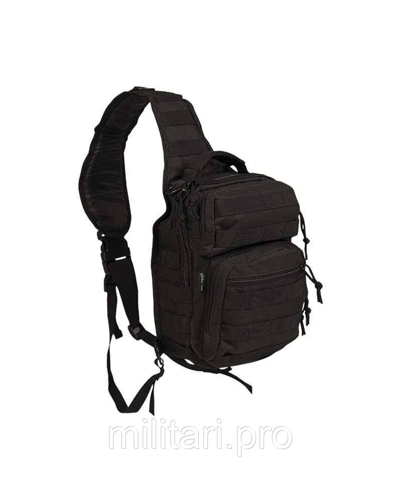 ОДНОЛЯМОЧНИЙ РЮКЗАК MIL-TEC ONE STRAP ASSAULT PACK SM" ОТ STURM MIL-TEC Art#14059102. Чорний