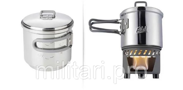 Набір для приготування їжі Esbit Cookset CS585ST. Оригінал. Німеччина.