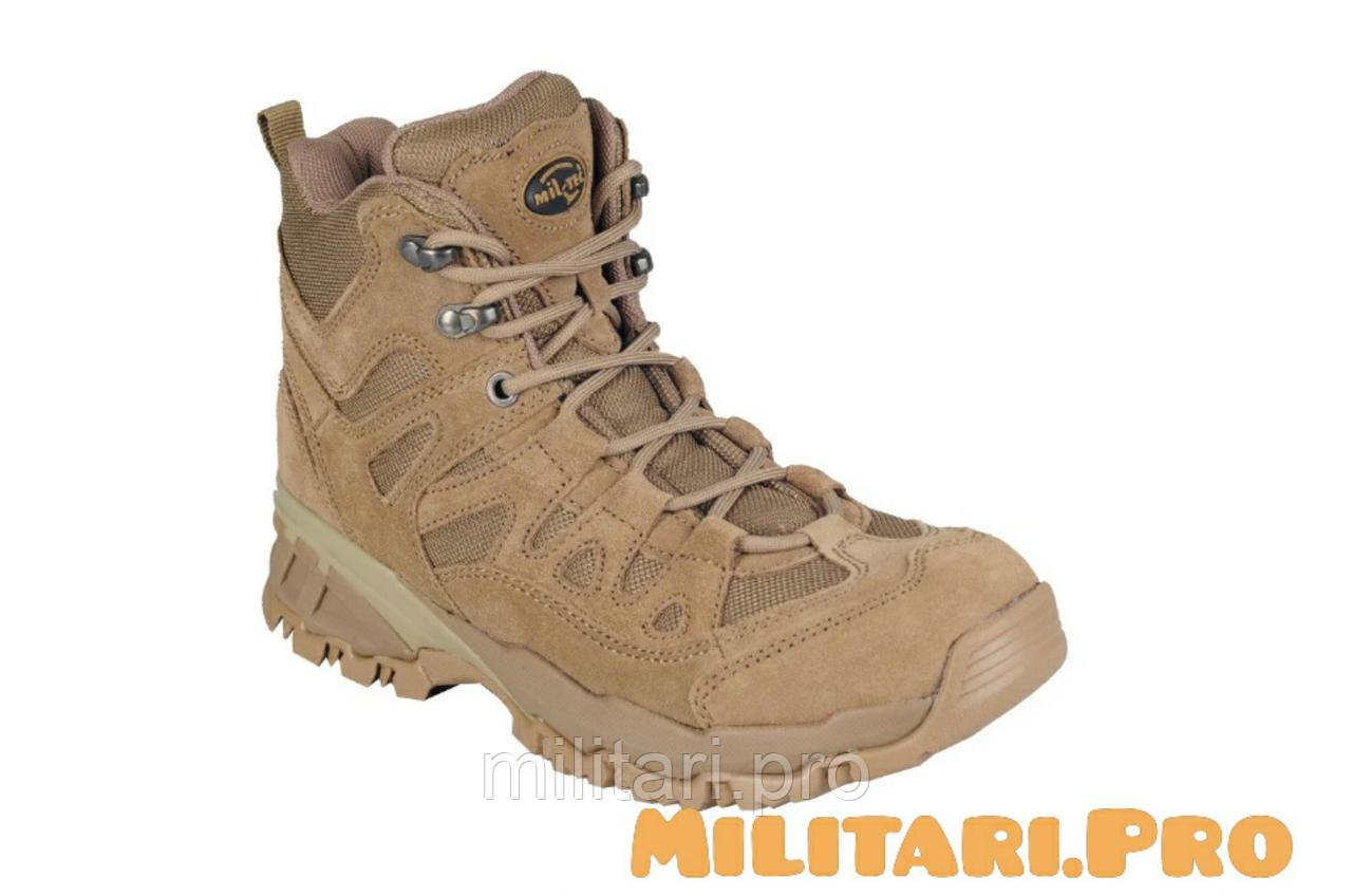 Ботинки ТАКТИЧЕСКИЕ MIL-TEC TROOPER SQUAD 5 INCH Койот Art.No12824005.Оригинал. Германия.