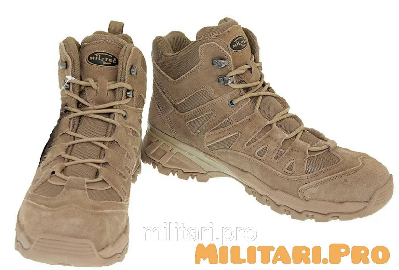 Ботинки ТАКТИЧЕСКИЕ MIL-TEC TROOPER SQUAD 5 INCH Койот Art.No12824005.Оригинал. Германия.