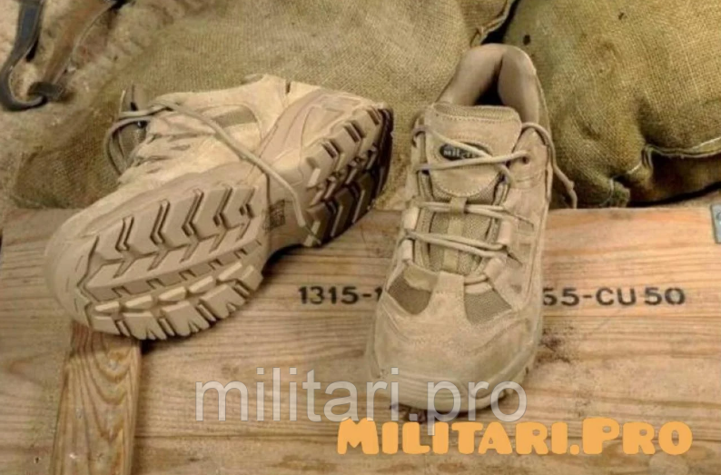 Тактичні кросівки MIL-TEC Trooper Squad 2.5 inch. Coyote. Art.№12823505. Німеччина. Оригінал.
