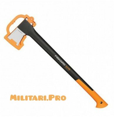 Топор-колун Fiskars X21(L). Высокоуглеродистая шведская сталь (HRC55). Art.No 122473.Оригинал.