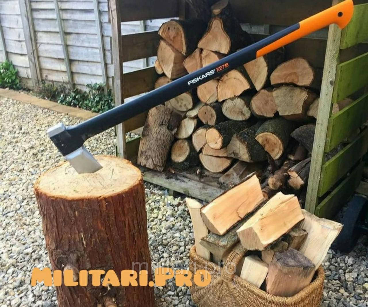 Топор - колун X 27 XXL. 1015644/122503. Высокоуглеродистая шпедик сталь (HRC55).Оригинал. Финляндия.