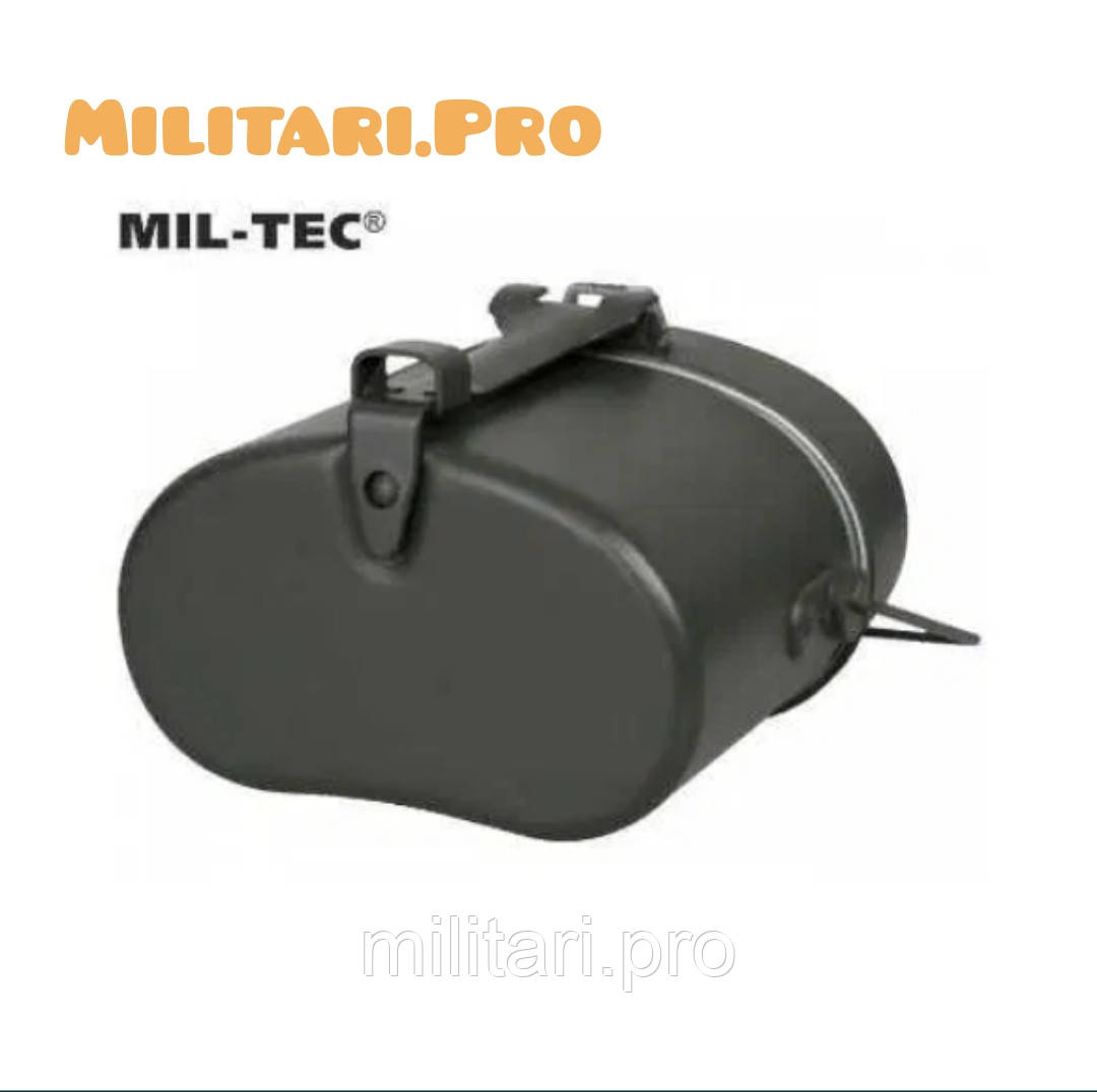Котелок армии Бундесвер Mil-Tec 14 664 000. Алюминий. Три предмета. 1.7 литра.