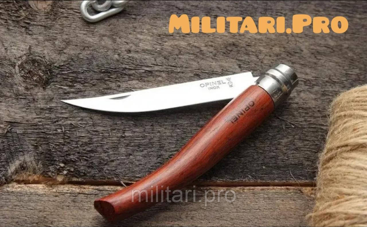 Філейний складний ніж Opinel Inox Slim Bubinga No.10 Art. 000013. Оригінал. Франція.