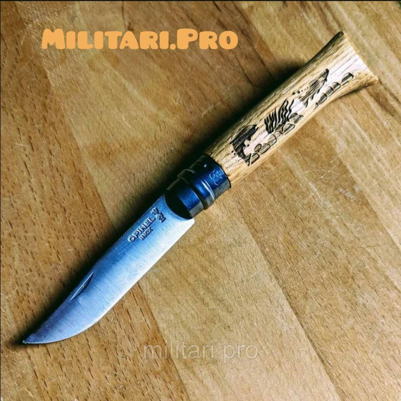 Складной нож Opinel Inox Fish №8 Animalia «Форель» Art. 002334. Оригинал. Франция.