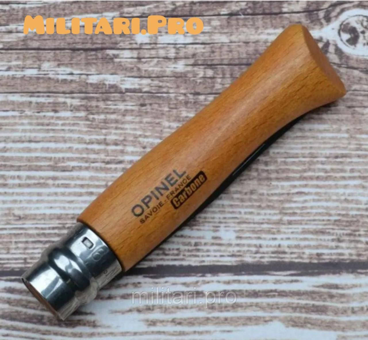 Складний Ніж Opinel Carbon Steel №.9. VRN Art. 000623. Вуглецева сталь. Блістер. Оригінал. Франція.