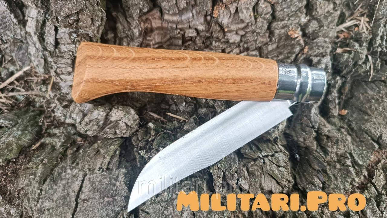 Складний ніж Оpinel № 8. Animalia Buffalo.  Дуб. Art. 002629. Бізон. Оригінал. Франція. NEW.