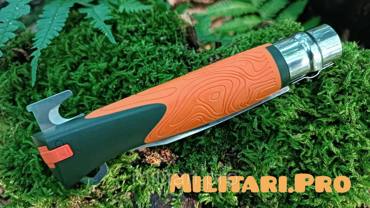 Ніж складний Opinel №12 Explore Art. 002454 / 001974. Orange. Франція. Оригінал.
