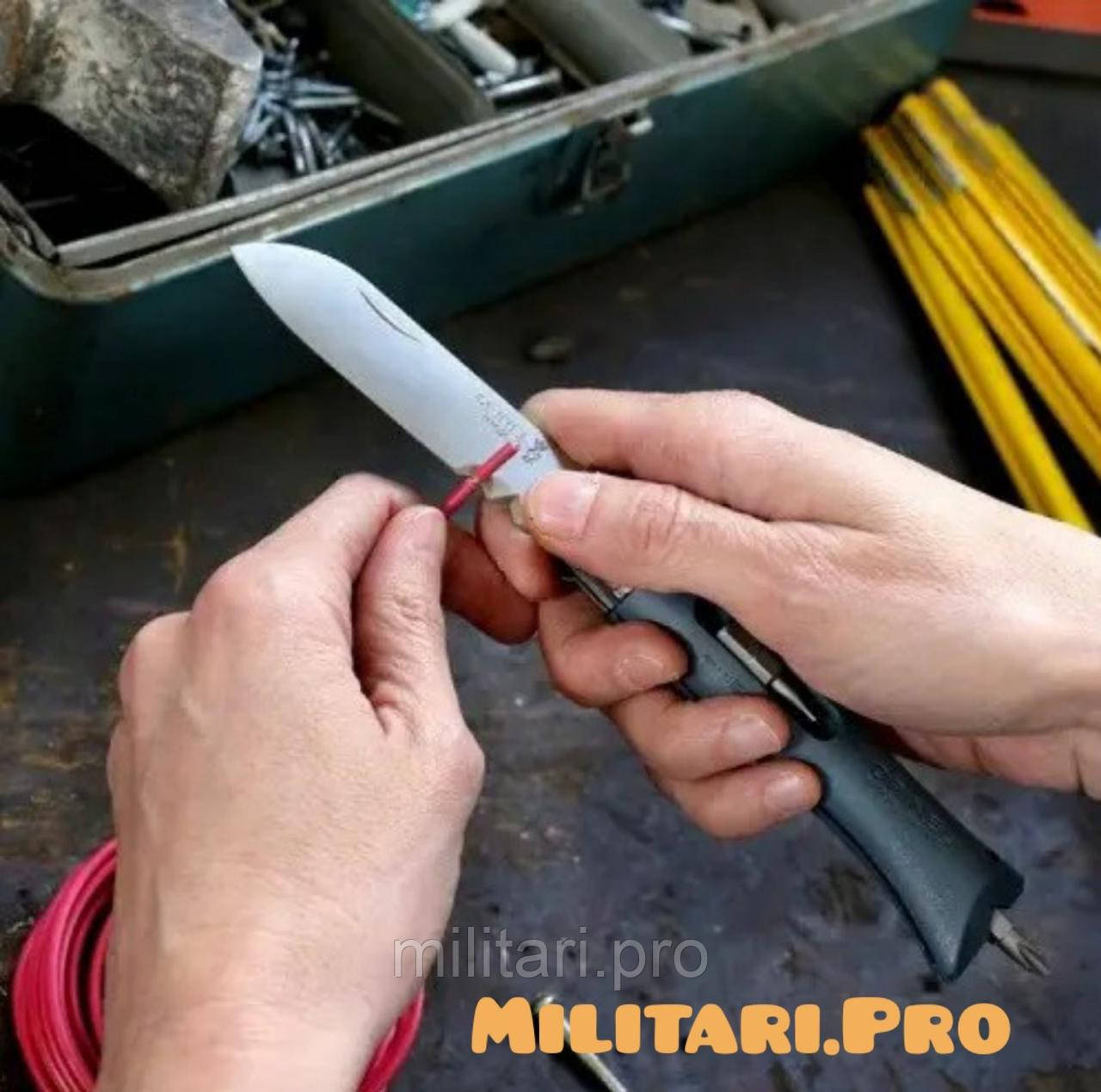 Ніж складний Opinel DIY №9 Inox Grey Art. 001792. Оригінал. Франція.