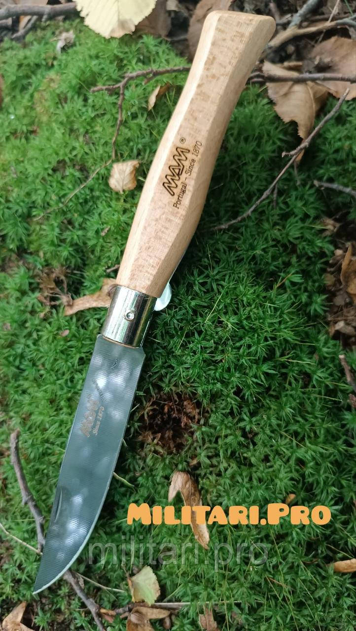 Складний ніж MAM Black Titanium. 10.5 см. Beech Wood Art. 2064. Португалія. Оригінал.