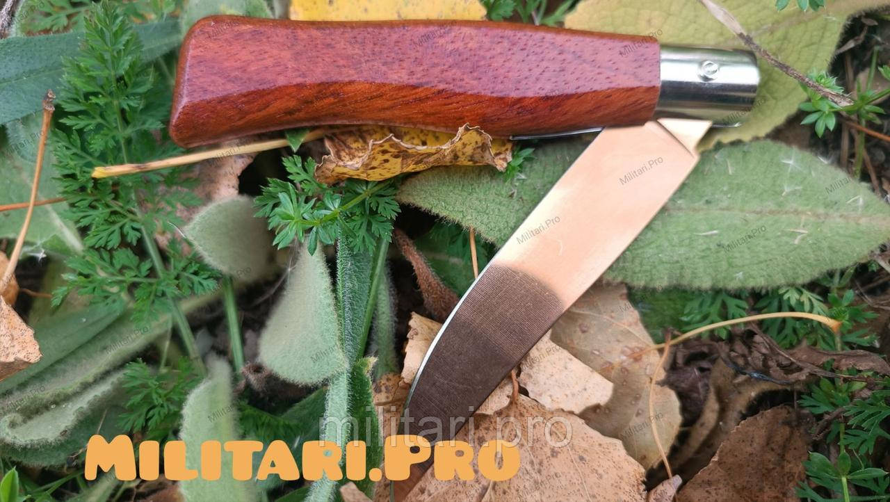 Складаний Ніж MAM Bronze Titanium. 90 mm.  Bubinga Wood .Art. 2009. Португалія. Оригінал.