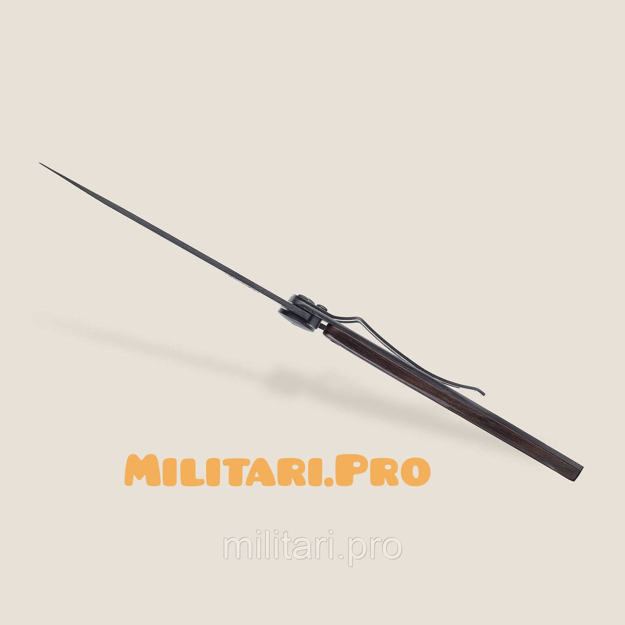 Ніж складний Deejo Black. Ebony wood, Lanino skull. 1GB106. 37g. Франція. Оригінал.