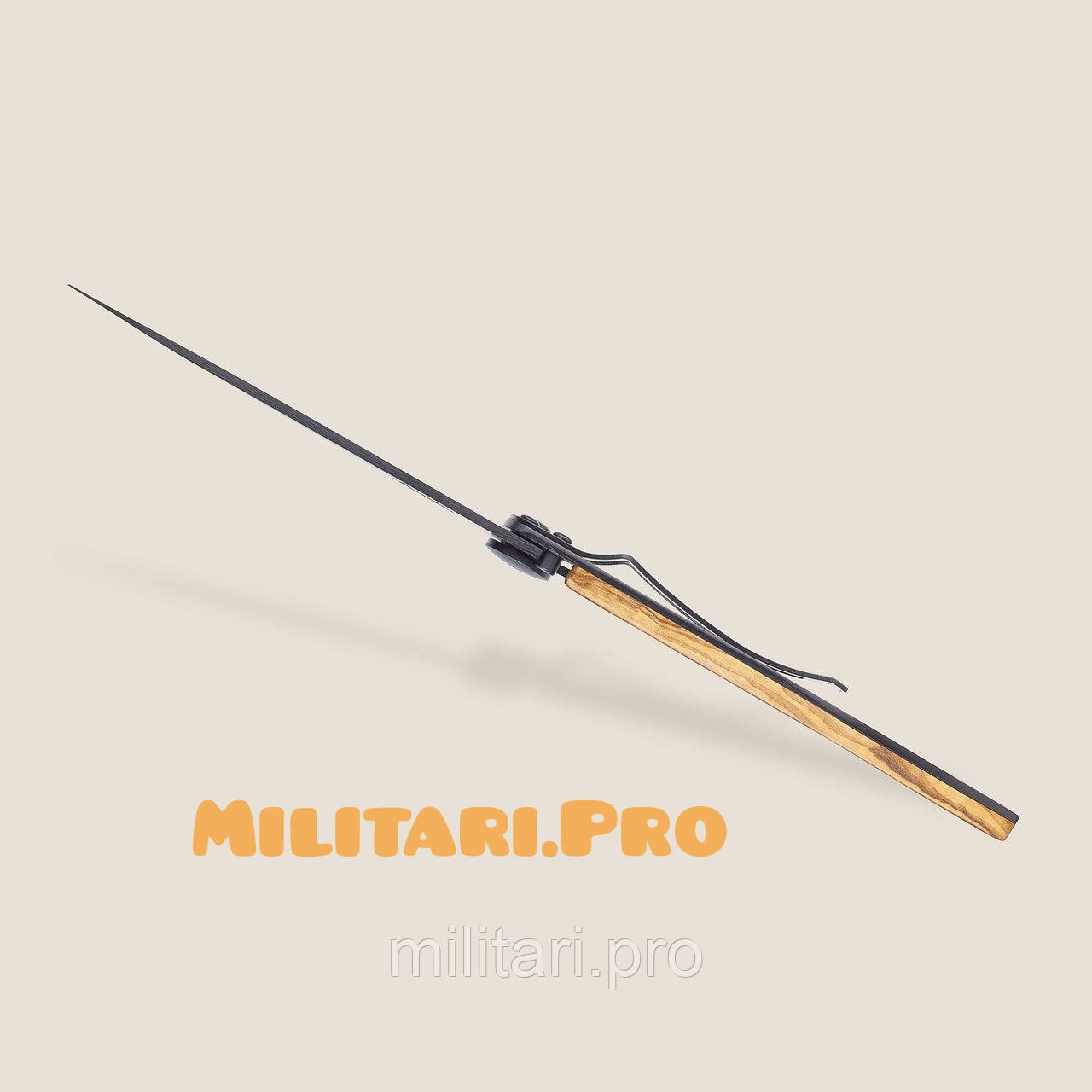 Ніж складний  Deejo Black. Olive Wood. Yin&Yang. 1GB149. 37g. Франція. Оригінал.