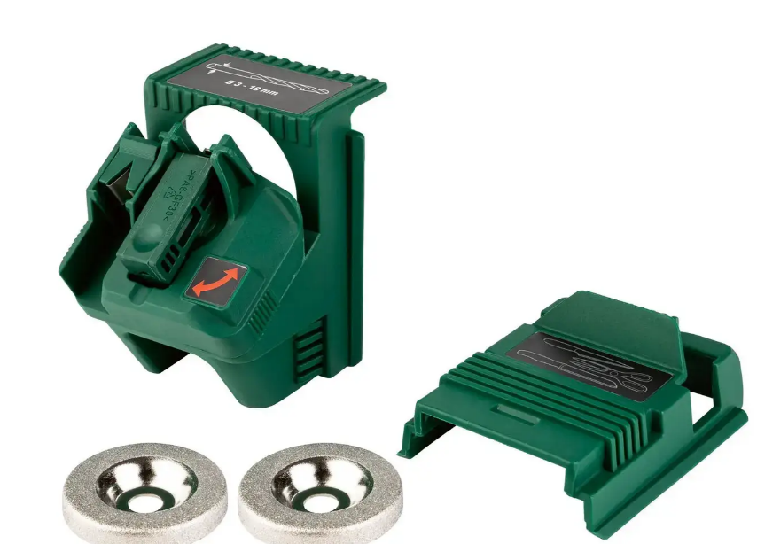 Точильний верстат для заточування ножів, ножиць, свердел, стамесок Parkside PSS 65 C1. 65 Вт.