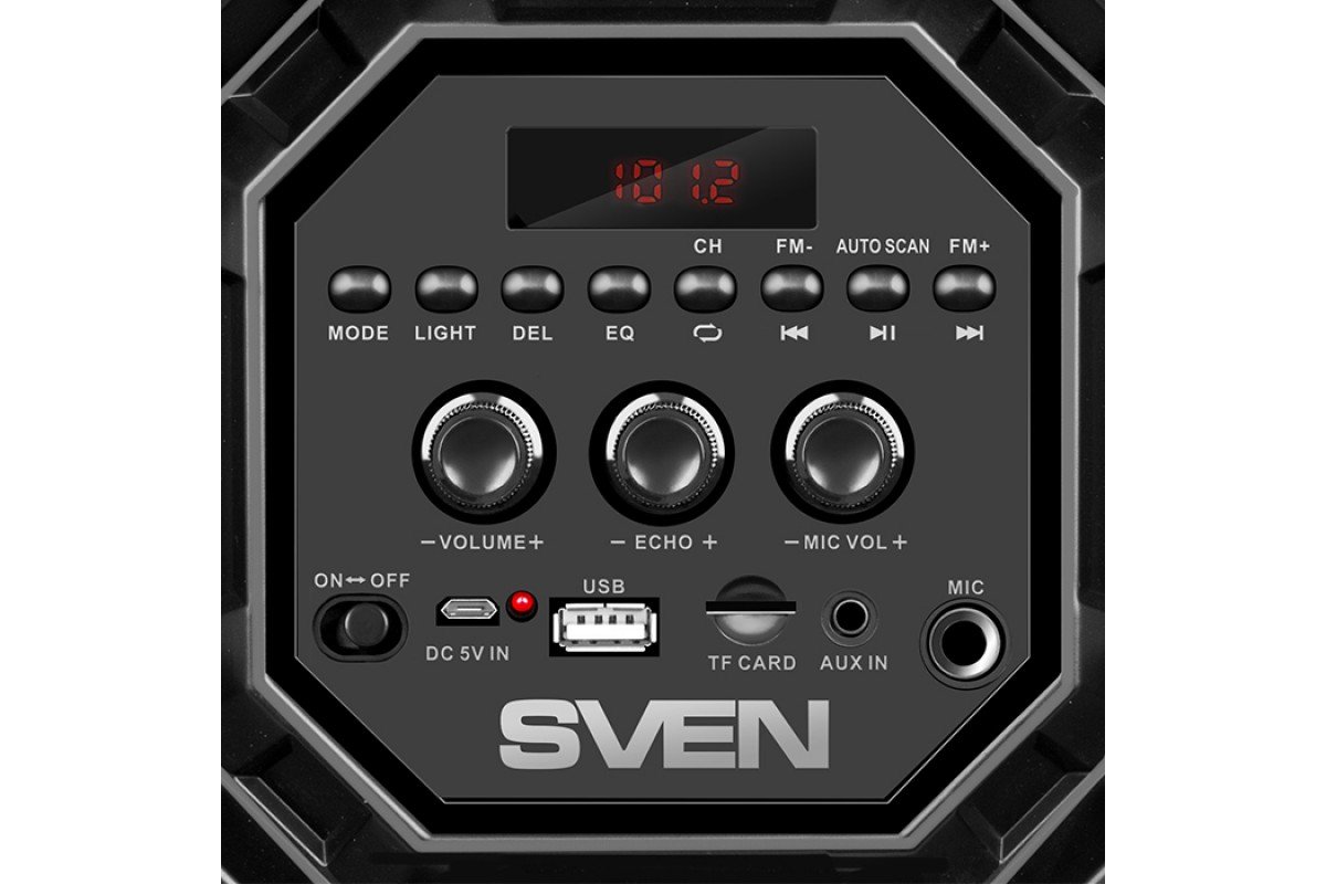 Портативная Акустическая Система с подсветкой и Караоке SVEN PS-550 /