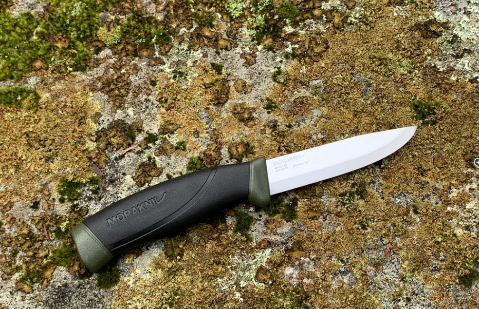 Ніж Morakniv Companion MG Olive 11827. Швеція.