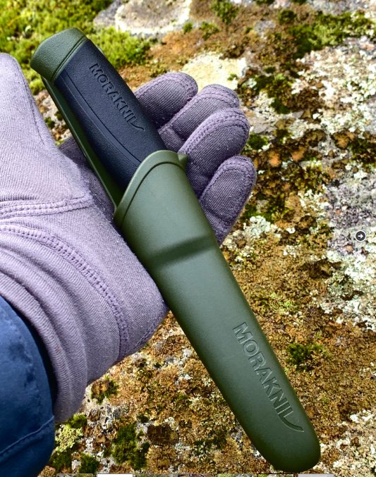 Нож Morakniv Companion MG Olive 11827. Швеция.