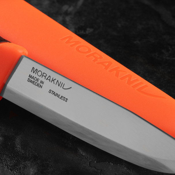 Нож Morakniv Companion F Stainless, Orange 11824. Швеция.