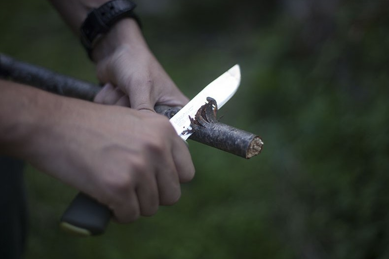 Нож Mora Bushcraft Forest 12493. В коробке. Швеция.