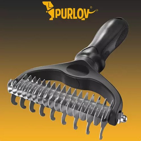 Тример - гребінь для шерсті Purlov 20427. Польща.