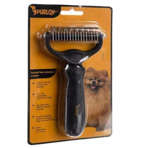 Тример - гребінь для шерсті Purlov 20427. Польща.