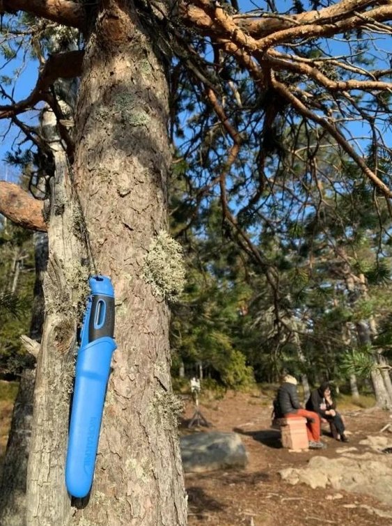 Нож MORAKNIV COMPANION SPARK(S) BLUE (13572) с кресалом.