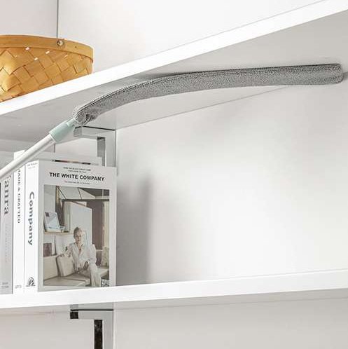 Телескопічна щітка для пилу з двома насадками Ruhhy 18917. Довжина 84-250см. Польща.