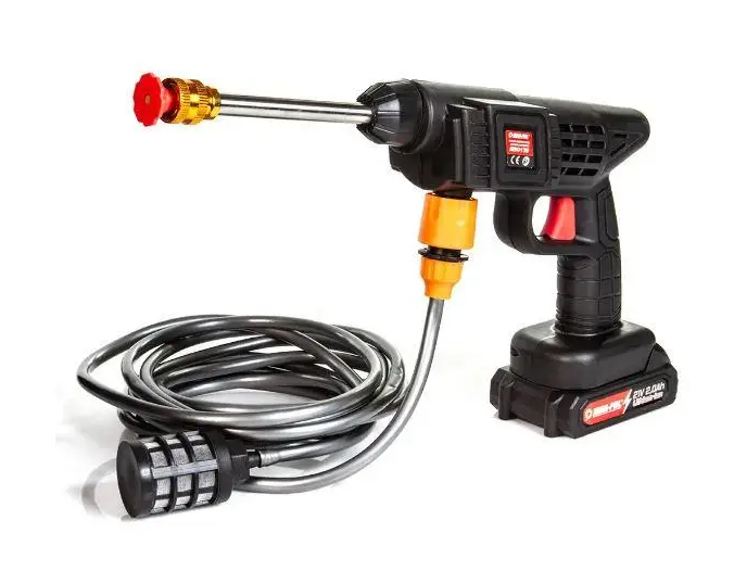 Аккумуляторная мойка высокого давления Mar-Pol M90139. 30 Бар. 21 V.