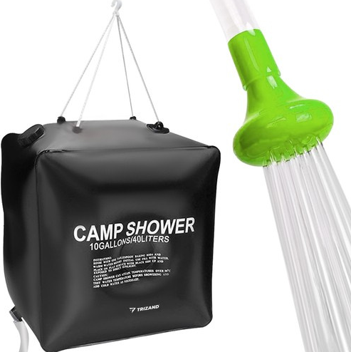 Кемпинговый туристический Camp Shower Trizand 23494. 40 л. Солнечный душ. Польша.