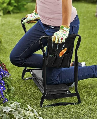 Садовый складной стул-коленник 3в1 Gardlov 23731. Польша.