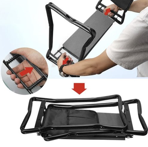 Садовый складной стул-коленник 3в1 Gardlov 23731. Польша.