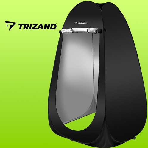 Палатка кемпінгова  для душу, туалету або роздягальні Trizand 23492. Польща. 190×110×110см.