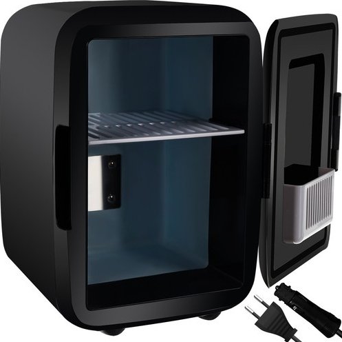 Автомобильный холодильник 4 литра. Ruhhy 5794.12 / 220 Вольт. Черний. Термоелектричний.