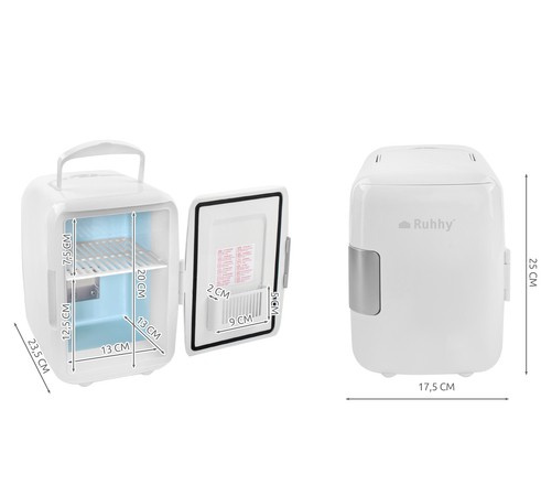 Автомобильный холодильник Ruhhy 8040 – 4 л, 220 В и 12 В. Польша