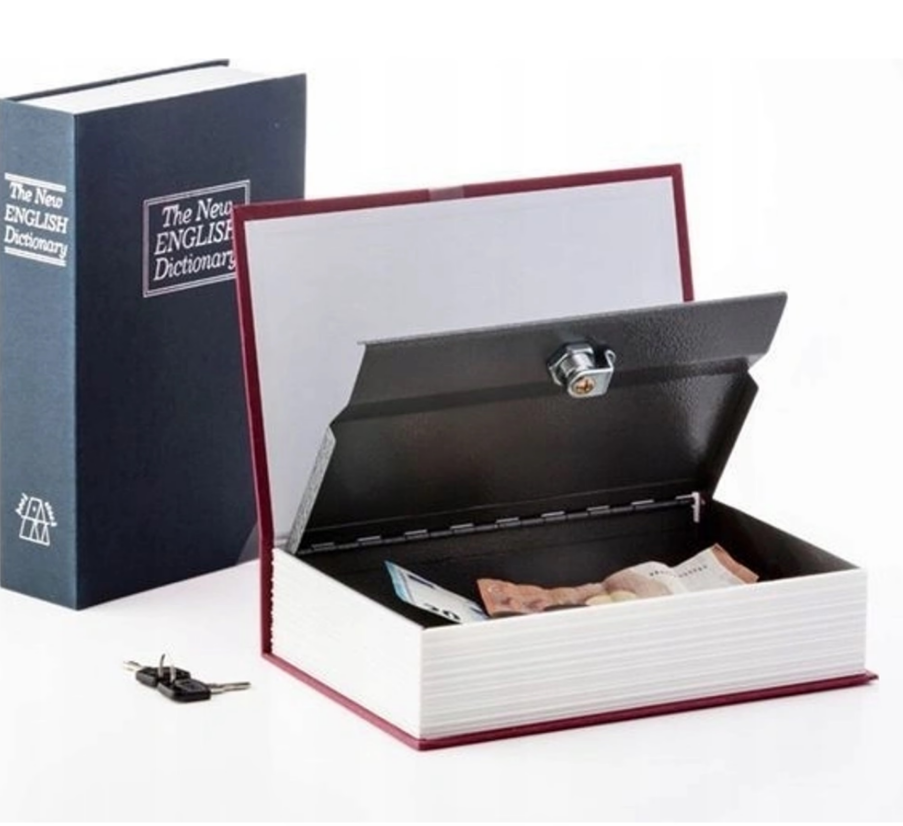 Сейф-книга Malatec 6148. 18 см. Метал. Польща.