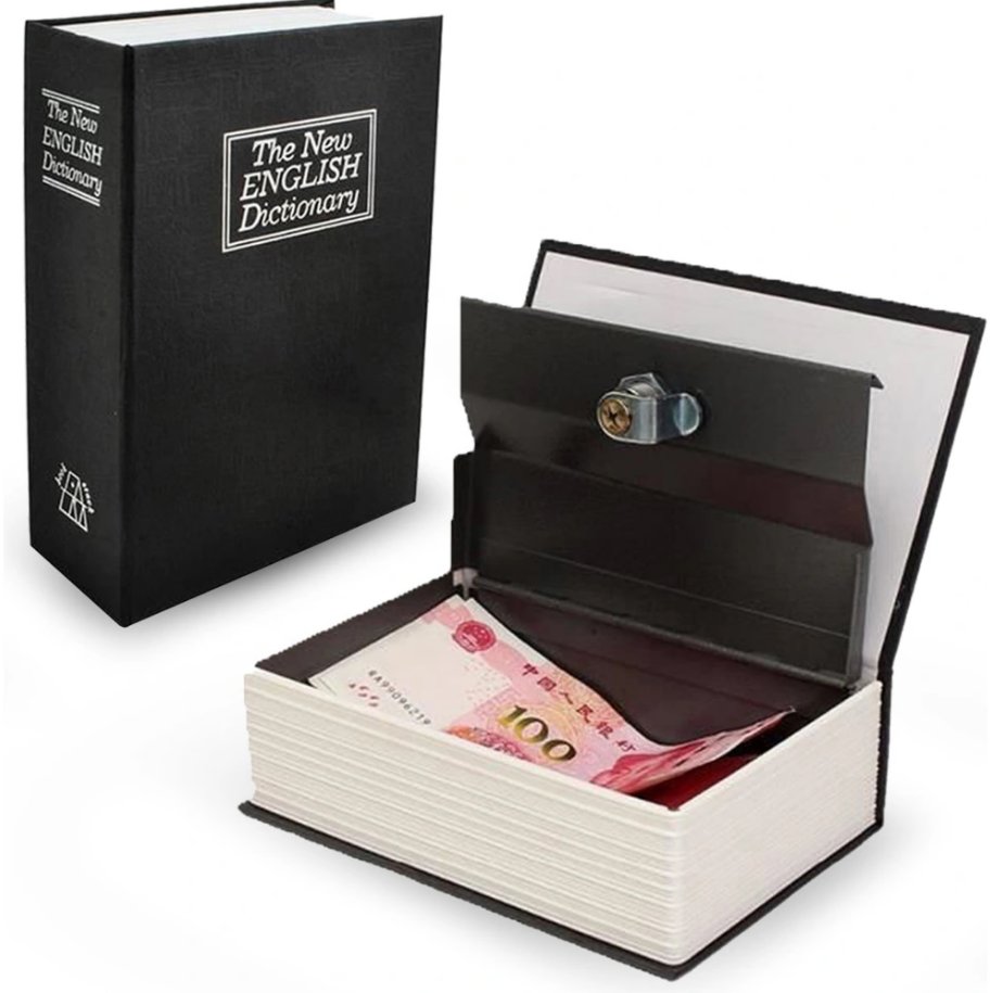 Сейф-книга Malatec 6148. 18 см. Метал. Польща.