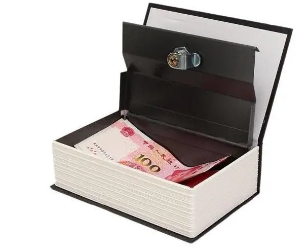 Сейф-книга Malatec 1212. Ключевой замок. 24.5 см. Металл. Польша.